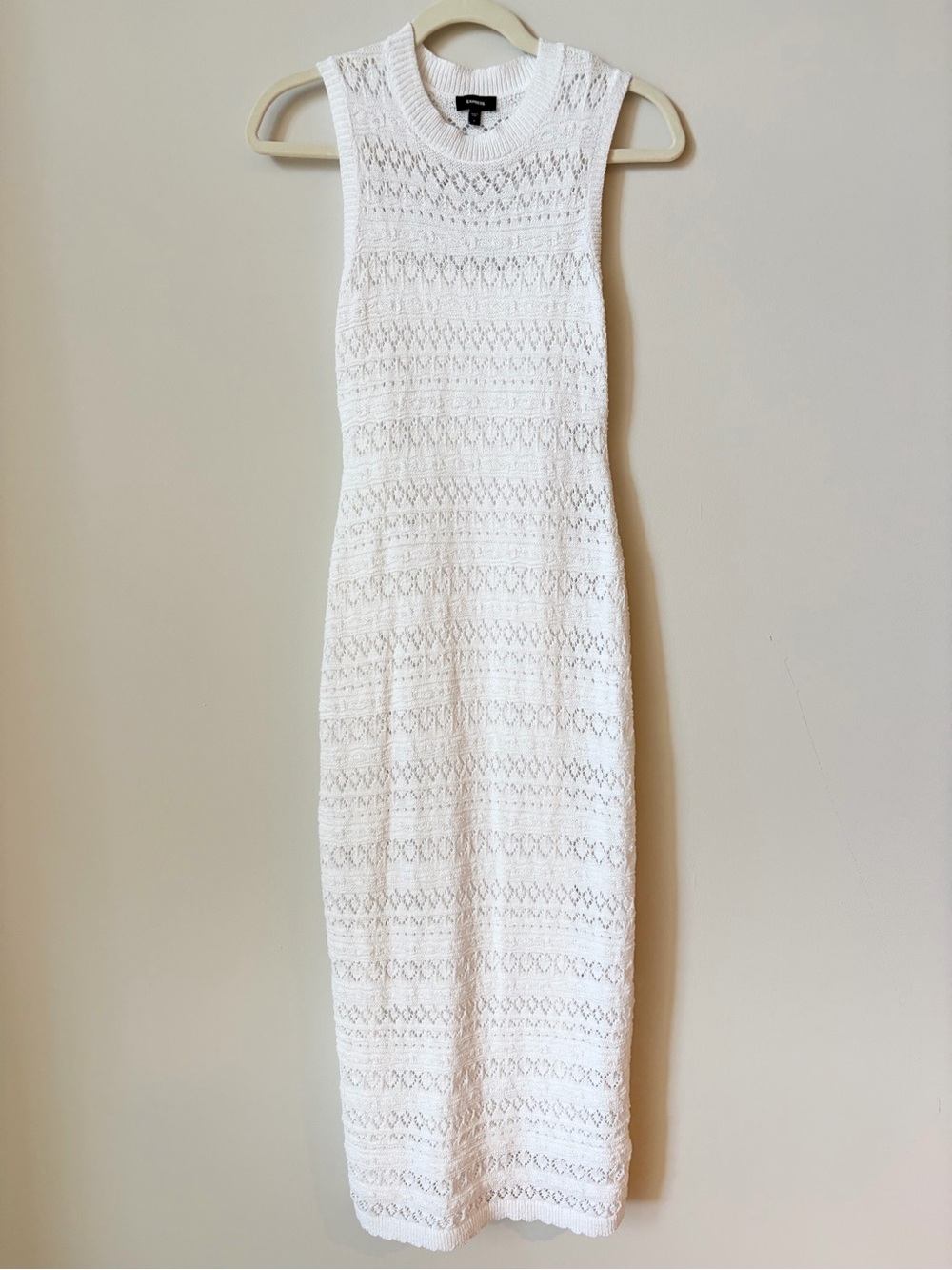 Express Crochet Maxi Dress